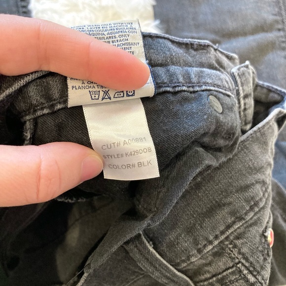 Hudson Dark Gray Wash Skinny Jeans - Picture 5 of 10